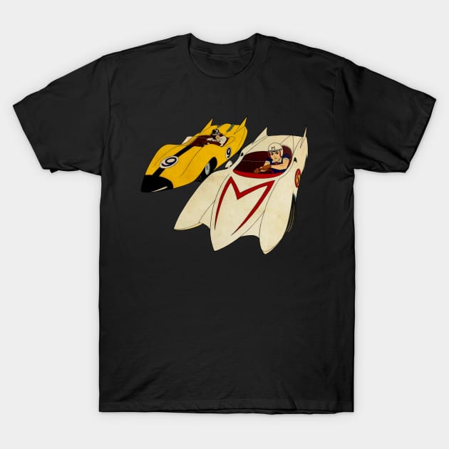 VINTAGE SPEED RACER FIGHT T-Shirt by GOAT777